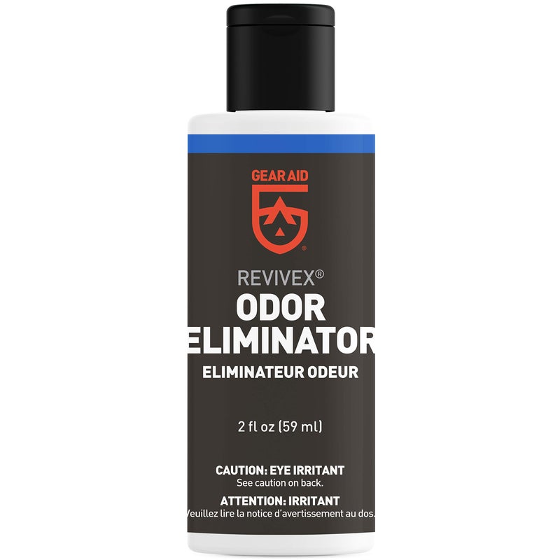 GEAR AID Revivex Odor Eliminator, All-Natural Formula for Removing Scents from Tents, Footwear and Sports Gear, 2 fl oz - Image 1